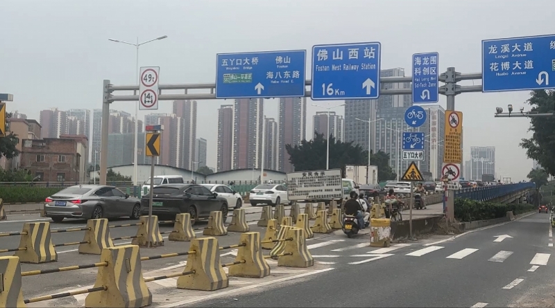 工期18个月！这条广佛接壤大桥将关闭施工
