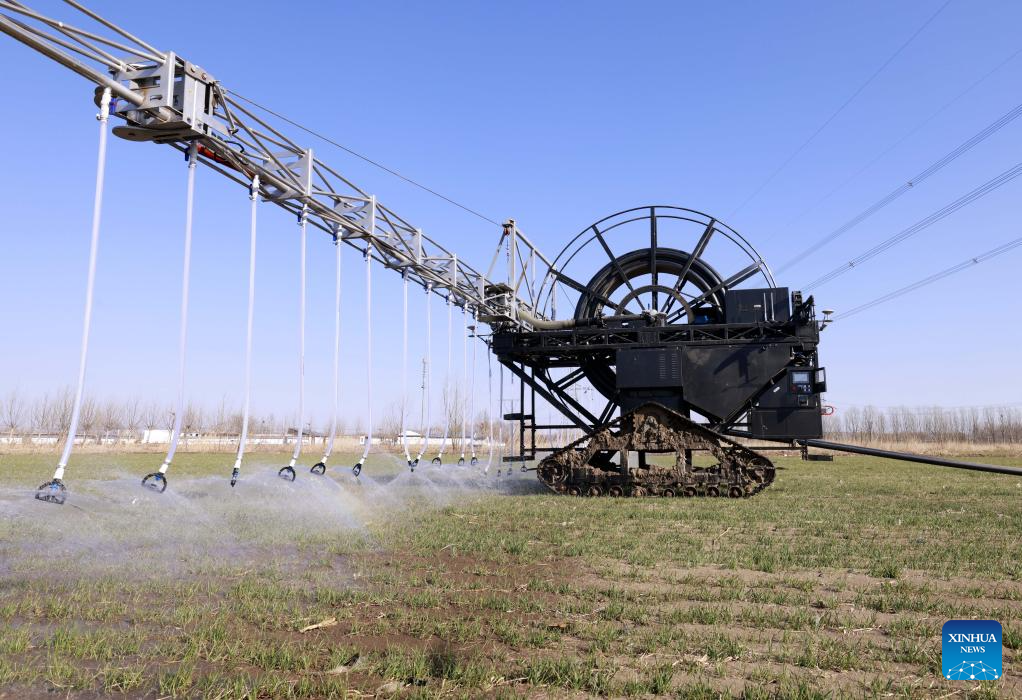 Spring farming underway in China's Hebei