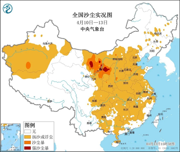 南边6省份仍有弱浮尘 为何沙尘能吹到华南这么远？